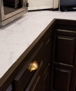 ROSEROSA Peel and Stick PVC Marble Self-Adhesive Wallpaper Covering Counter Top Shelf Liner Napoleon Marble (SM744 : 2.00 Feet X 6.56 Feet) 23 71LjToIhEAL