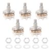 Full Size B250k Electric Guitar Potentiometer Bass Volume Pots Tone Long Split Shaft 18mm Pack of 5 81 71Ljmv87ewL