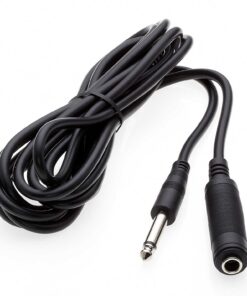 InstallerParts 10Ft 1/4" Mono Male to Female Audio Extension Cable - Guitar Cable Compatible with Amplifiers, Instruments, and Microphones 10 Feet Black 6 71LjuQ4LR7L