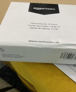 Amazon Basics Premium Colored Pencils, Soft Core, 72 Count Set 72 Count (Pack of 1) 42 71LjwzxvToL