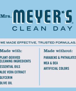 MRS. MEYER'S CLEAN DAY Liquid Hand Soap Refill, Rainwater, 33 OZ 13 71Lk2eZSC0L