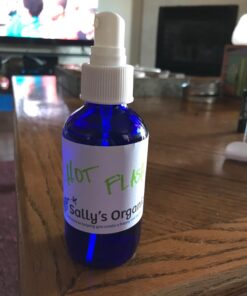 Sally's Organics® 4oz Empty Blue Glass Spray Bottles - Small 4 oz Misters Great for Face Spritz, Essential Oils, Beauty Solutions, and Cleaning Sprayer - Portable Atomizer Spritzer - 2 Pack 33 71LkFFJymQL