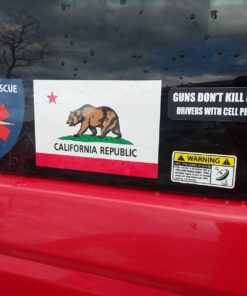 California Heavy Duty Vinyl Bumper Sticker (3 x 5 Inches) 7 71LkG73OZyL