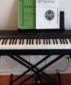 Casio Privia PX-160BK 88-Key Full Size Digital Piano with Power Supply, Black 36 71LkbKf7 4L