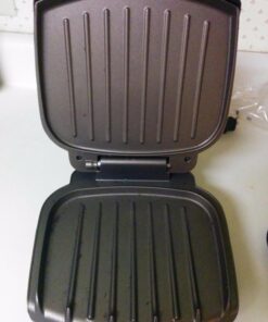 George Foreman 2-Serving Classic Plate Electric Grill and Panini Press, Black, GR136B 31 71LkirhzjoL 1