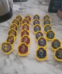 Alternative view of Harry Potter - Hogwarts Houses Cupcake Rings - 24 pc by DecoPac