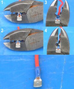 Gardner Bender GS-388 Electrical Pliers, Crimper & Cutter, Comfort Grip, Aluminum & Copper Wire, Hand Tool, 8 in. , Red 15 71Llh7Psn4L 1