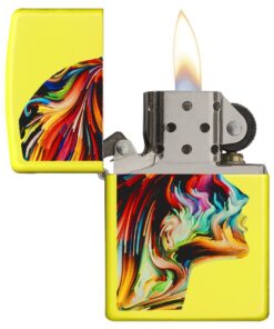 Zippo Neon Design Lighters Neon Yellow 11 71LlzvKJibL