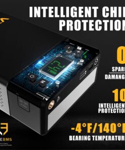 VTOMAN X1 Jump Starter with Air Compressor, 2500A Portable Battery Booster(Up to 8.5L Gas/6L Diesel Engines) with 150PSI Digital Auto Tire Inflator, 12V Car Lithium Battery Jump Box Pack Power Charger Gray 26 71LmPnAo0 L