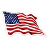 Waving American Flag Sticker 51 71Lmjnj8gRL