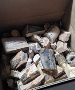 Camerons All Natural Apple Wood Chunks for Smoking Meat -840 Cu. in. Box, Approx 10 Pounds- Kiln Dried Large Cut BBQ Wood Chips for Smoker - Barbecue Chunks Smoker Accessories 21 71LnNFIO3dL