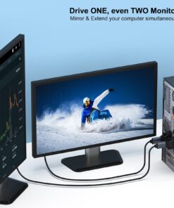 BENFEI DVI to HDMI, Bidirectional DVI (DVI-D) to HDMI Male to Female Adapter with Gold-Plated Cord 2 Pack Adapter DVI M to HDMI F 29 71Lo6NQMyhL