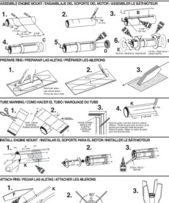 Estes Big Bertha, Yellow 30 71LoNSCRSYL