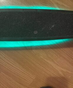 Jetson Scooters - Jupiter Kick Scooter - Collapsible Portable Kids Push Scooter - Lightweight Folding Design with High Visibility RGB Light Up LEDs on Stem, Wheels, and Deck Mars Black 23 71LpHVon8YL