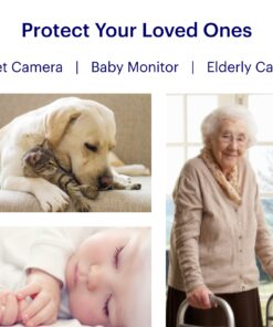 Canary Pro Indoor Home Security Camera 1080p HD WiFi IP | 24/7 Watch Live Video, Siren, Climate Monitor, Motion Alerts, Two-Way Talk, Night Vision, 10x Zoom, Private Mode, Works with Alexa and More 40 71LpmjfQKYL