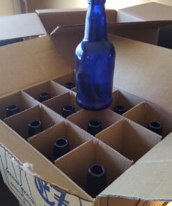 Cobalt Blue EZ Cap Bottles-16 oz.-Case of 12-Caps Included 8 71LqBqJSSvL