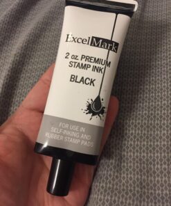 Self Inking Stamp Refill Ink - 2 oz. - Black Ink 17 71LqM6m5qRL
