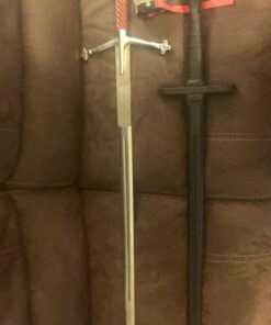 Cold Steel Training Dagger Polypropylene Handle with Blunt Hand-and-a-Half Training Sword 38 71LqaqakmtL