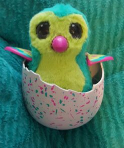Hatchimals Hatching Egg Plush Interactive Creature, Penguala, Pink or Teal Mystery Egg 35 71LqfNSfJ2L
