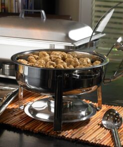 NUCU-Vollrath Home Food Chafer, 4-Quart, Polished Stainless Steel 23 71LrGQmgl8L