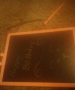 TEKFUN LCD Writing Tablet Doodle Board, 10inch Colorful Drawing Tablet Writing Pad, Girls Gifts Toys for 3 4 5 6 7 Year Old Girls Boys (Pink) Pink 10in 49 71LrGwVw0eL