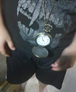 Train Copper Dangle Pendant Quartz Pocket Watch 30 71Ls4LJ0MCL