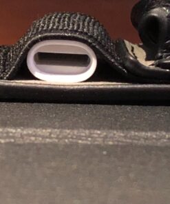 Fintie Pencil Holder with USB Adapter Pocket for Apple Pencil (USB-C) & Apple Pencil (1st / 2nd Generation), Premium Elastic Vegan Leather Sleeve Pouch Compatible with iPad Case, Black 74 71LsEO9lvL 1