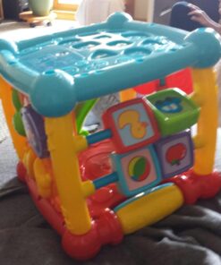 VTech Busy Learners Activity Cube, Multicolor Red Standard Packaging 56 71Lsen0t7tL