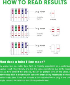 Easy@Home 12 Panel Drug Test Cup Kit with Temperature Strip-Testing OPI2000, THC, COC, MET/mAMP, OXY, AMP, BAR, BZO, MTD, MDMA, PCP, TCA- Instant Urine Test- ECDOA-7124 - 5 Pack 13 71LsiroM wL