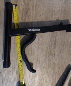 ChromaCast Folding A-Frame Guitar Stand for Acoustic and Electric Guitars with Secure Lock (CC-MINIGS),Black CC-MINIGS 42 71Lt9MhnZ9L