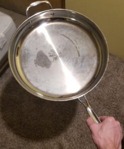 Cuisinart 722-36H Chef's Classic 14-Inch Helper Handle Skillet, Stainless Steel 24 71Lu7DSdfBL