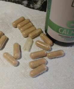 Zhou Calm Now Soothing Support with B Vitamins, Ashwagandha, Magnesium & Zinc, Relax, Focus & Positive Mind, Supports Serotonin Increase, Non-GMO, Vegan, Gluten-Free, 30 Servings - 60 VegCaps 31 71LugMzb77L 1