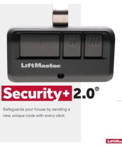 LiftMaster 893Max Security+ 2.0 3-Button Gate Operator Remote Control with Visor Clip - Pack of 1 10 71LutMtfOtL