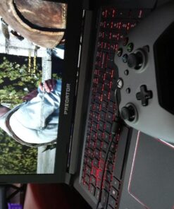 Acer Predator Helios 300 Gaming Laptop, 15.6" Full HD IPS, Intel i7 CPU, 16GB DDR4 RAM, 256GB SSD, GeForce GTX 1060-6GB, VR Ready, Red Backlit KB, Metal Chassis, Windows 10 64-bit, G3-571-77QK 49 71LvO5FCczL