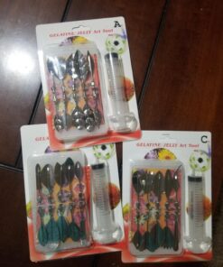 30 PCS/SET Flowers Leaves 3D Jelly Art Tools Cake Jello art Gelatin Tools pudding nozzle 20 71LvOL4aaHL