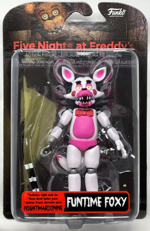 Funko 5" Articulated Five Nights at Freddy's - Funtime Foxy Action Figure for 96 months to 1200 months