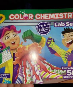 Crayola Color Chemistry Set (50 Experiments), Science Kit For Kids, STEM Toy for Kids, Holiday Gift for Teens, Ages 7, 8, 9, 10 36 71Lvao1xQL