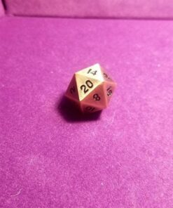 Legendary Copper Metal D20 Dice - Single 20 Sided RPG Dice with Signature Font 9 71Lvn9hwimL