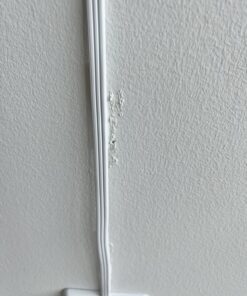 Sleek Socket - The Original & Patented Mounted TV Ultra-Thin Outlet Concealer with Cord Concealer Kit, 2 Outlet, 4-Foot Cord, Universal Size (No More Drilling Holes in Wall to Hide Mounted TV Cord) TV mount - single 29 71Lvor LBuL