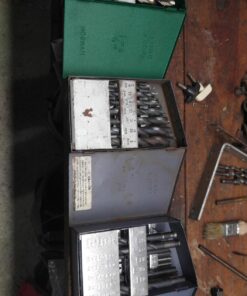 Huot 10550 Drill Bit Index for Jobber Length Sizes 1/16" to 1/2" in 1/64" Increments Original version 25 71LwdhG6o4L