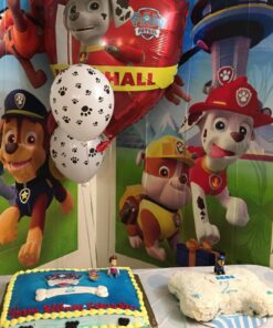 amscan Paw Party Balloons, Paw Print, Red/Yellow/Blue, Set of 30 21 71LxmJRdxYL