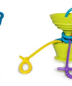 Grapple Suction Cup High Chair Toys Holder | 3 Toy Tethers Keep Toys from Falling | Holds Teethers, Toys, Snack Cups | for Babies 6-12 Months | Perfect for Travel and Restaurant Green 27 71Ly8vQPcoL