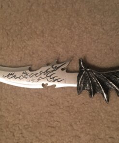 13" OBSIDIAN BLADE DRAGON ATHAME DAGGER KNIFE 7 71LyQAUGgOL