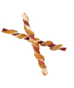 GOOD 'N' FUN Triple Flavor Twist Chews For Dogs, 22-Count 23 71LyTvjlyfL 1