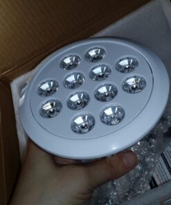 Indoor LED Grow Light Bulbs w/ Clamp Reflector (12W) Efficient Greenhouse Red & Blue Hydroponics Lighting | Produce Healthier Plants, Herbs, Flowers 35 71LyyYy6VfL