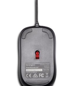 Kensington Silent Mouse-for-Life Wired USB Mouse - Black (K72110US) 1 Count (Pack of 1) 9 71M1f 9LD7L