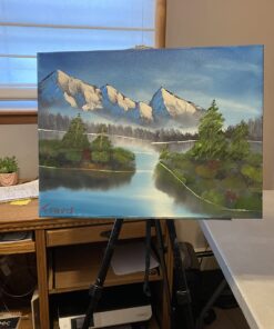 U.S. Art Supply 18 x 24 inch Stretched Canvas 12-Ounce Primed 6-Pack - Professional White Blank 3/4" Profile Heavy-Weight Gesso Acid Free Bulk Pack - Painting, Acrylic Pouring, Oil Paint 18" x 24" 19 71M1rwf9qcL