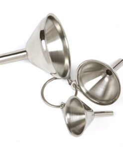 Alternative view of Norpro Stainless Steel Funnels, Set of 3, Silver Pack of 1
