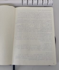 LEUCHTTURM1917 - Notebook Hardcover Medium A5-251 Numbered Pages for Writing and Journaling (Black, Dotted) Black 54 71M2XeHgcFL