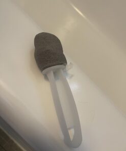 PUMIE Toilet Bowl Ring Remover, TBR-6, Grey Pumice Stone with Handle, Removes Unsightly Stains from Toilets, Sinks, Tubs, Showers, Pools, Safe for Porcelain, 1 Pack 1 Count (Pack of 1) 68 71M40vXTpdL